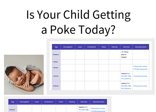 Is Your Child Getting<br />
a Poke Today?